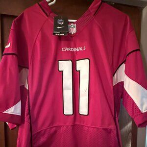 Larry Fitzgerald signed NFL stitched jersey